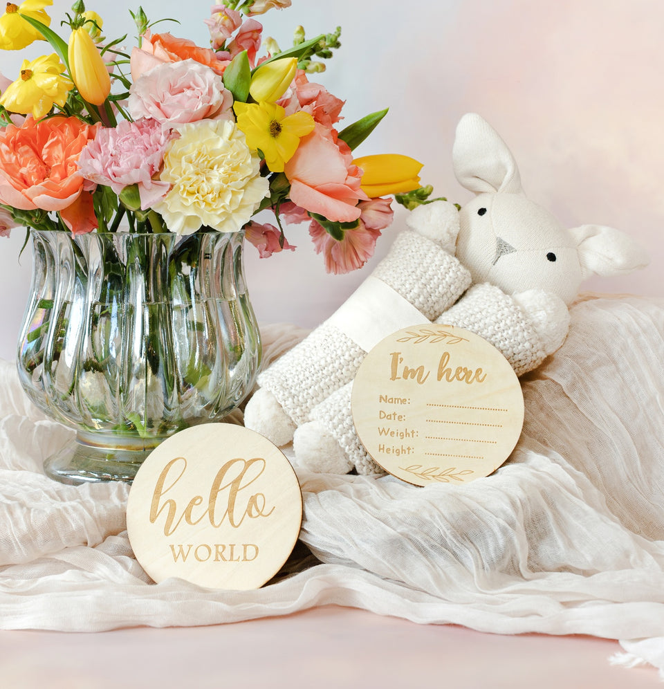 Photograph of The Baby Bundle flower bouquet