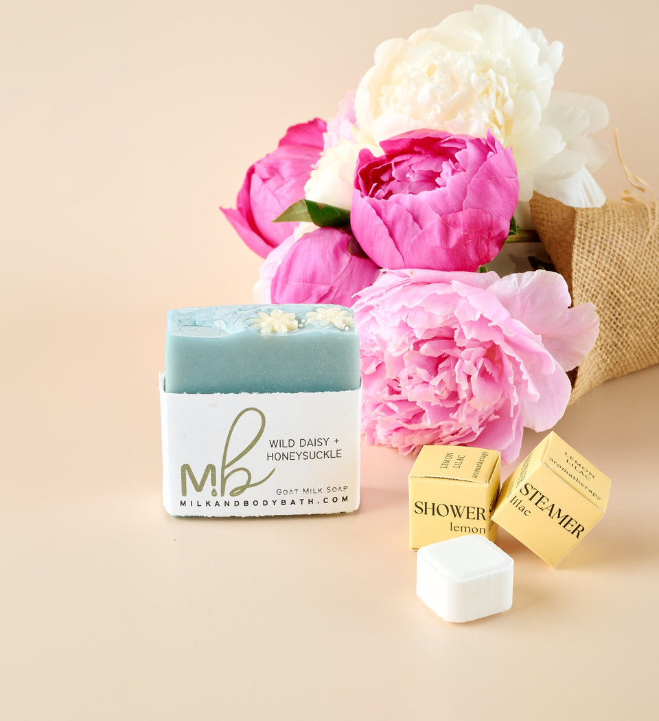 Photograph of The Soap & Steam Bundle flower bouquet
